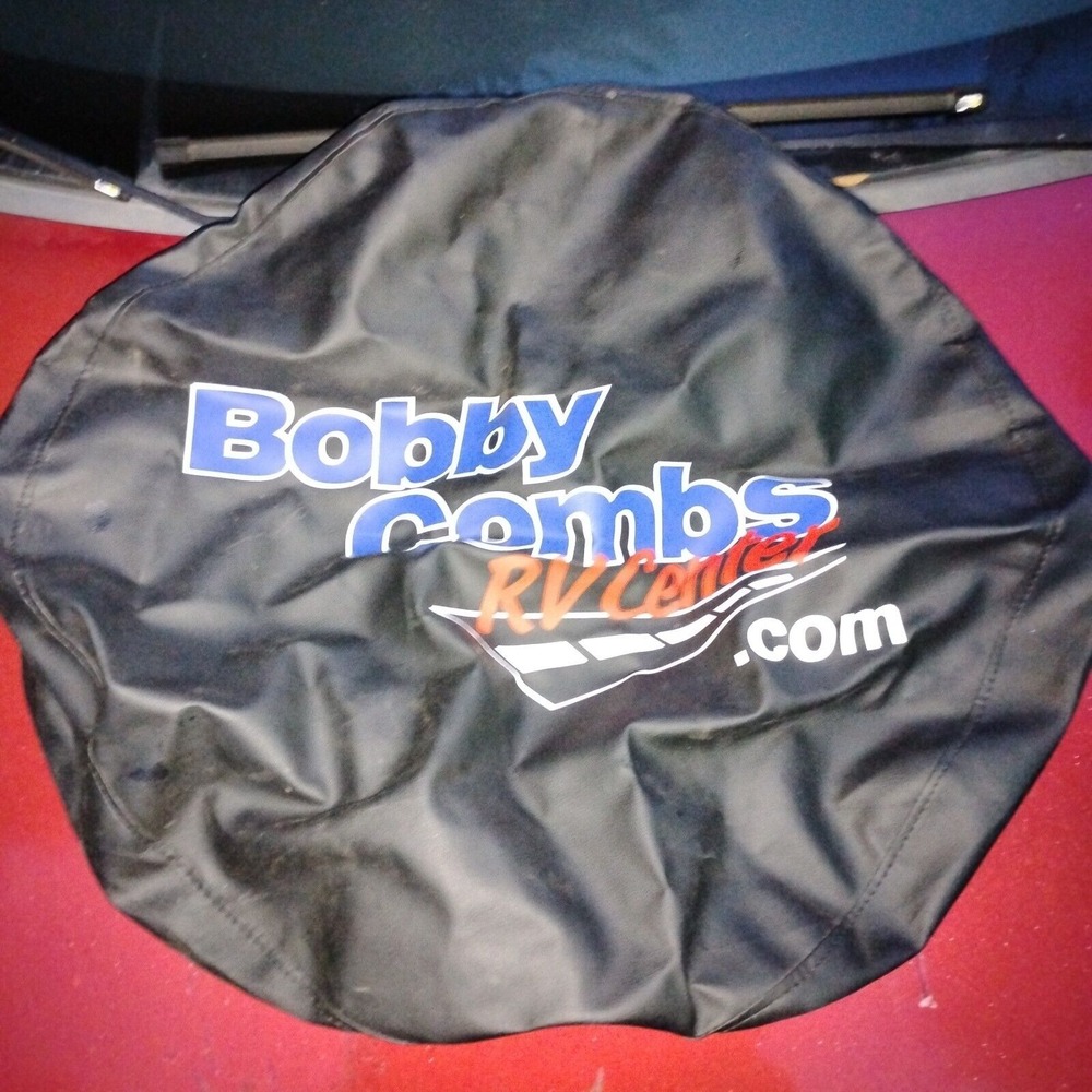 Universal Spare Tire Wheel Cover Leather Bobby Combs‎ RV Camping. For Any Auto